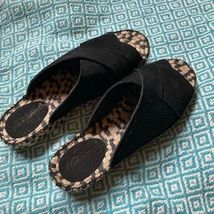 FREE PEOPLE wedge sandal BOHO SIZE 8/9